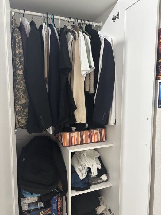 Белый Шкаф из IKEA