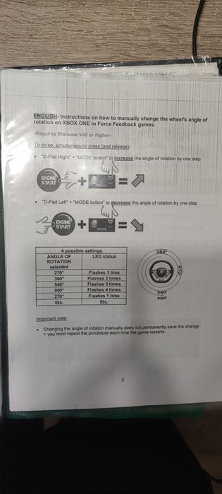 Thrustmaster TX Leather Edition