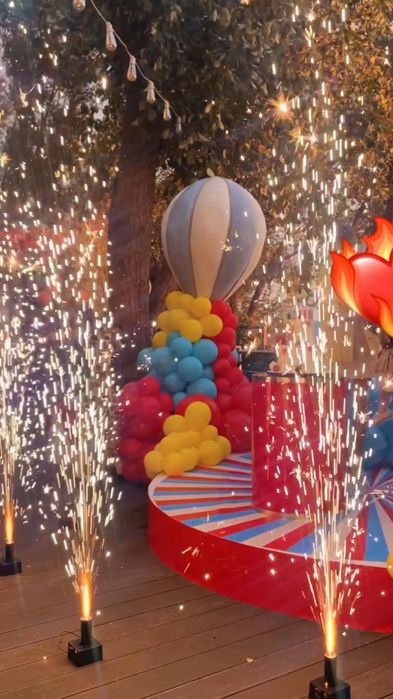 Холодный фонтан до 8 шт