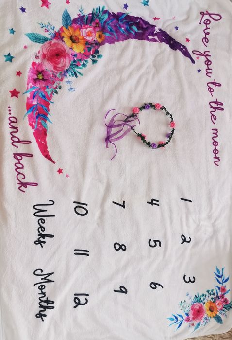 Păturica aniversara, dimensiune mare