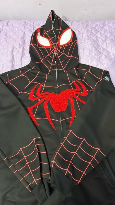 Кофта человек паук с замком