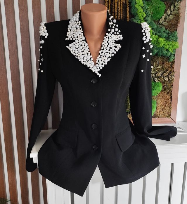 Sacou cu perle superb