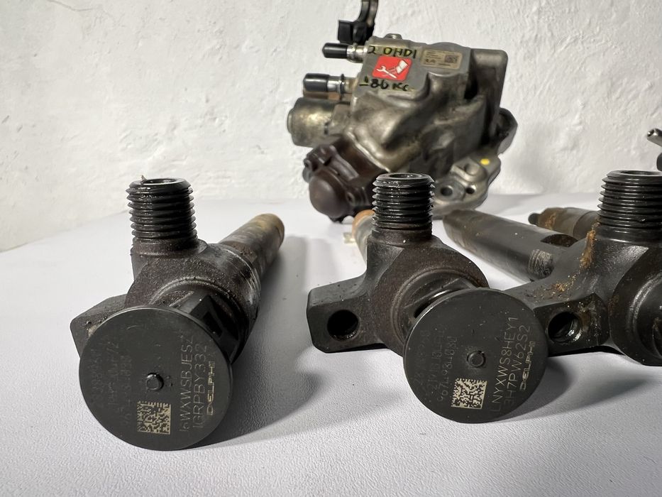 Горивна система делфи ситроен / пежо 2.0 хди 180 кс код на мотора AHW