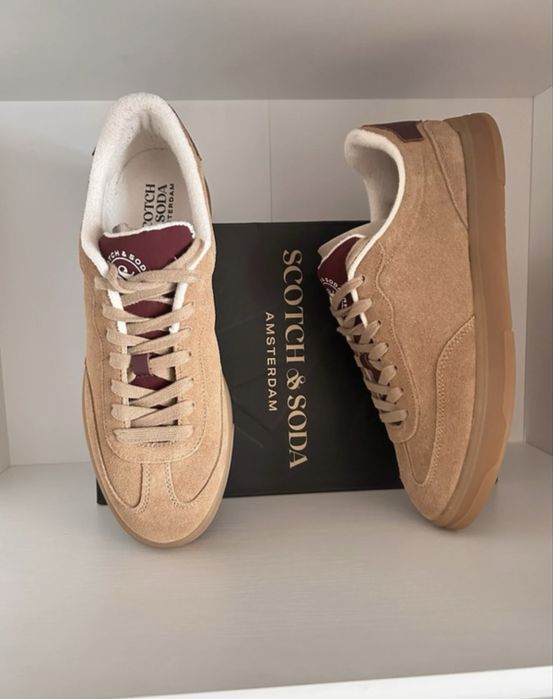 Adidasi premium Scotch & Soda noi cu eticheta nr 45 pret fix