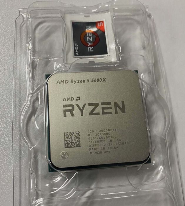 Процессор AMD Ryzen 5 5600X (AM4) — в отличном состоянии