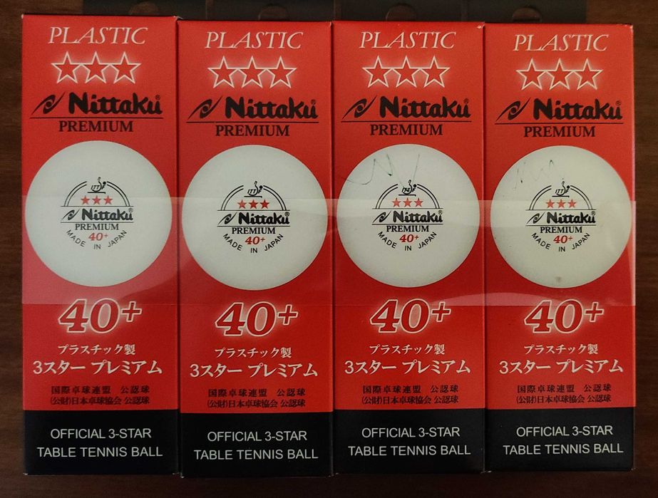 Топки за тенис на маса - Nittaku 3 -Star Premium 40+
