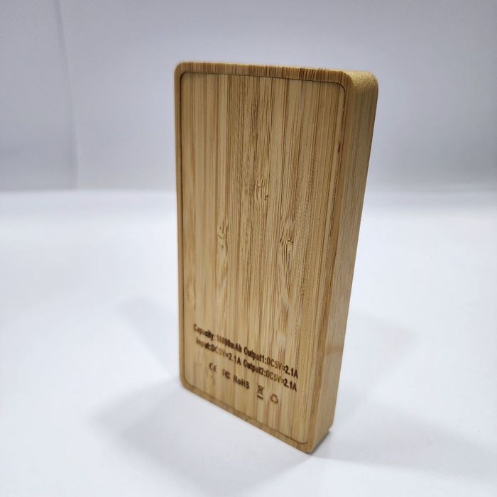 Деревянный Power Bank  — стильный, прочный, уникальный дизайн