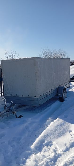 Vând remorca 1200kg cu sistem de frânare sau schimb