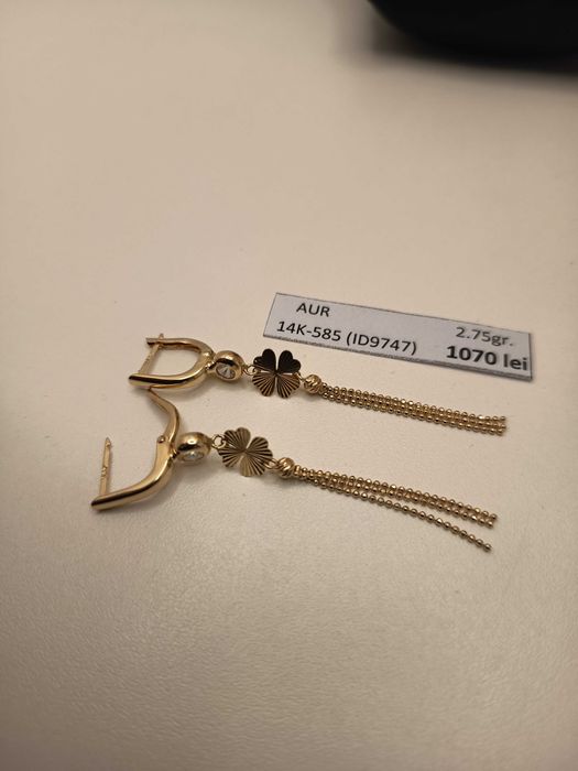 Cercei aur 14 Karate (2.75 grame) ID9747