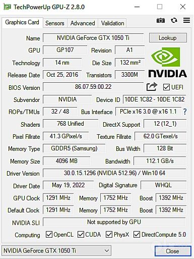 I3-10100f • Ozu 8.GB • GTX.1050 Ti 4.GB