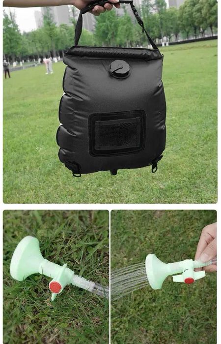 Сумка для душа и купания-20 литр солнечная энергетическая для кемпинга