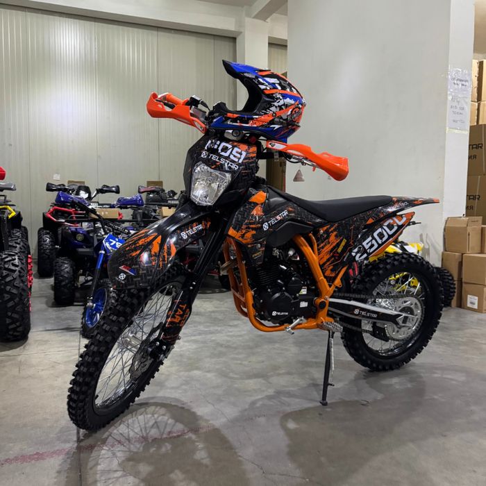 Каска за мотокрос и ATV – Универсален размер за възрастни ТелСтар