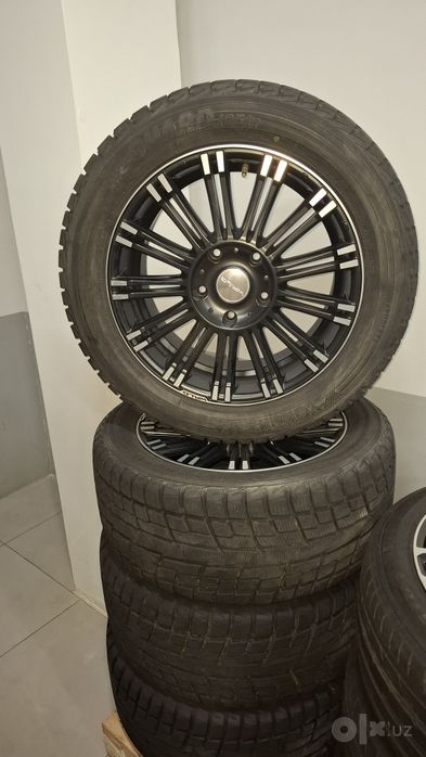 Японские кованые диски WALD R20х9.5J c зимней Японской резиной Yokoham