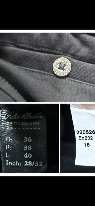 Pantaloni premium călărie Felix Bühler, Full Seat, Damă - 36 / S