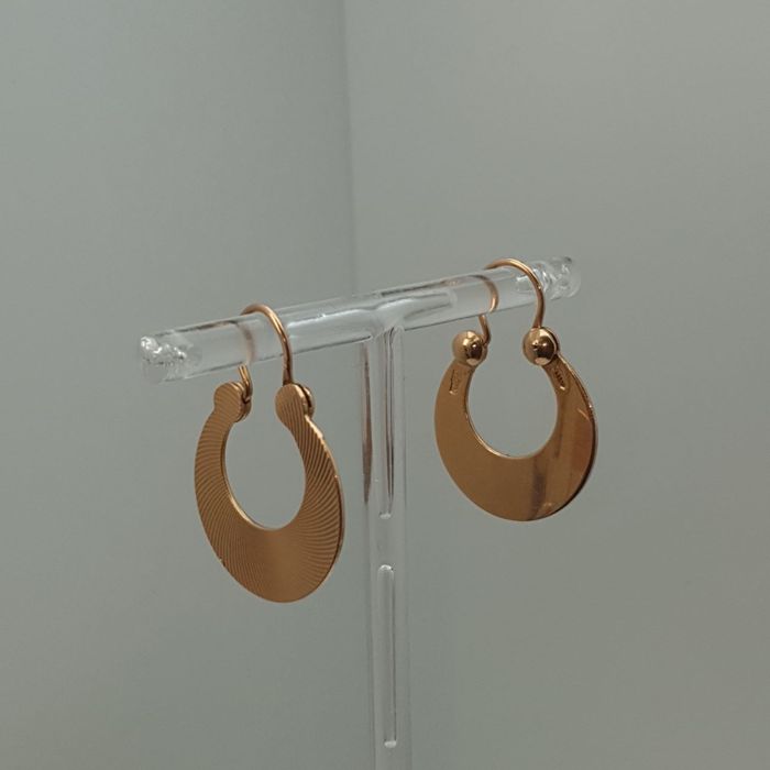 Ссср1973год редкие Винтажные Киевские заводские серьги 583пробы 
6.82г