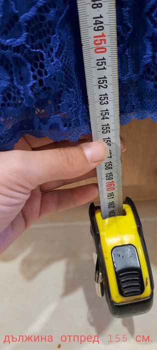 Официална / бална рокля с камъни и гол гръб Junona