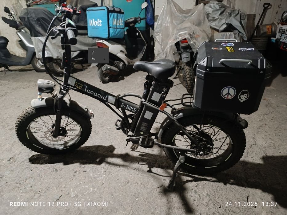 Продам электровелосипед Leopard