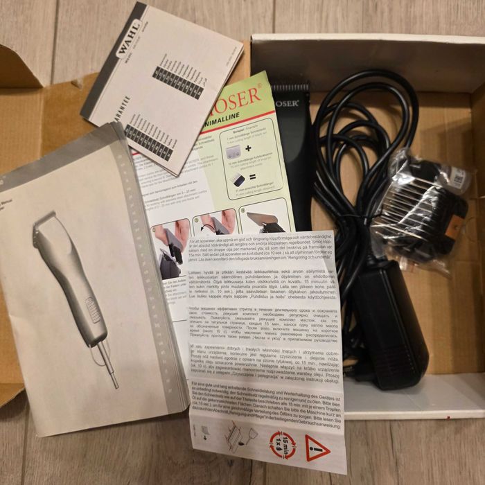 Машинка за подстригване Moser max 50  Мозер макс и ножчета