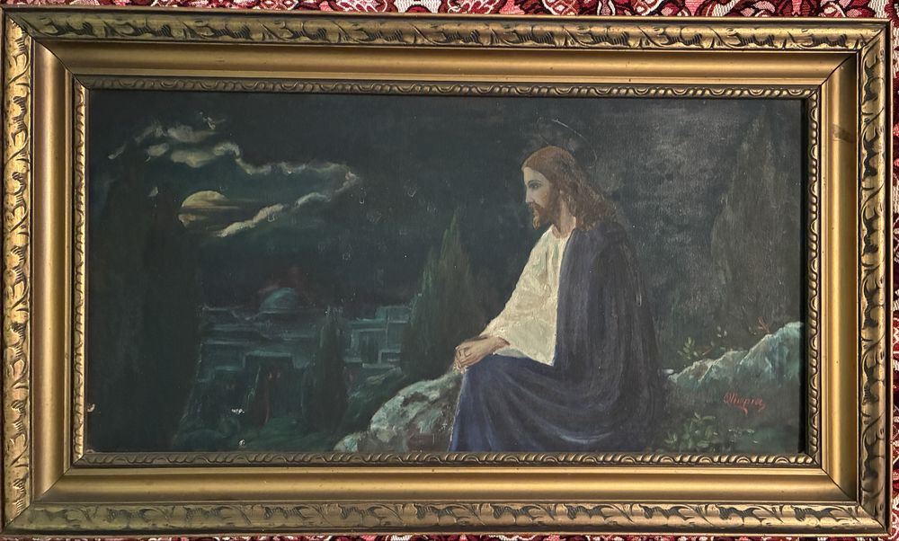 Tablou vechi cu rama