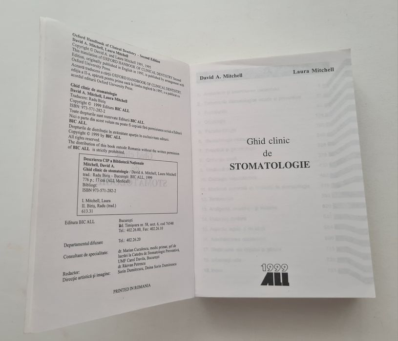 Ghid clinic de stomatologie - Mitchell