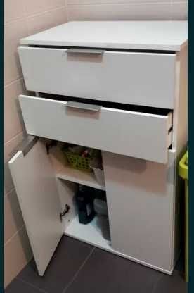 Comoda MDF baie Livarno Lidl montata