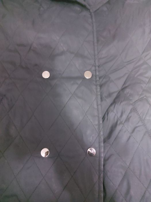 Женский стеганный плащ