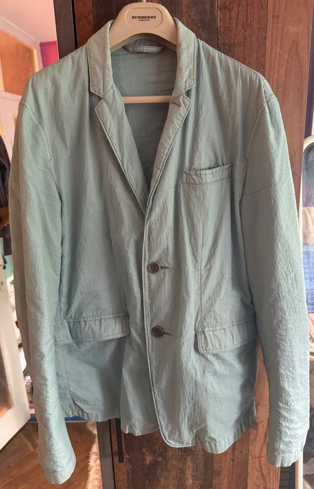 Burberry Light Blue Jacket / Бърбъри Леко, Светло Синьо Тюркоазено Яке