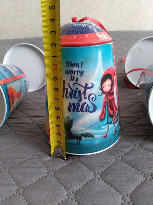 Коледни камбанки - метални