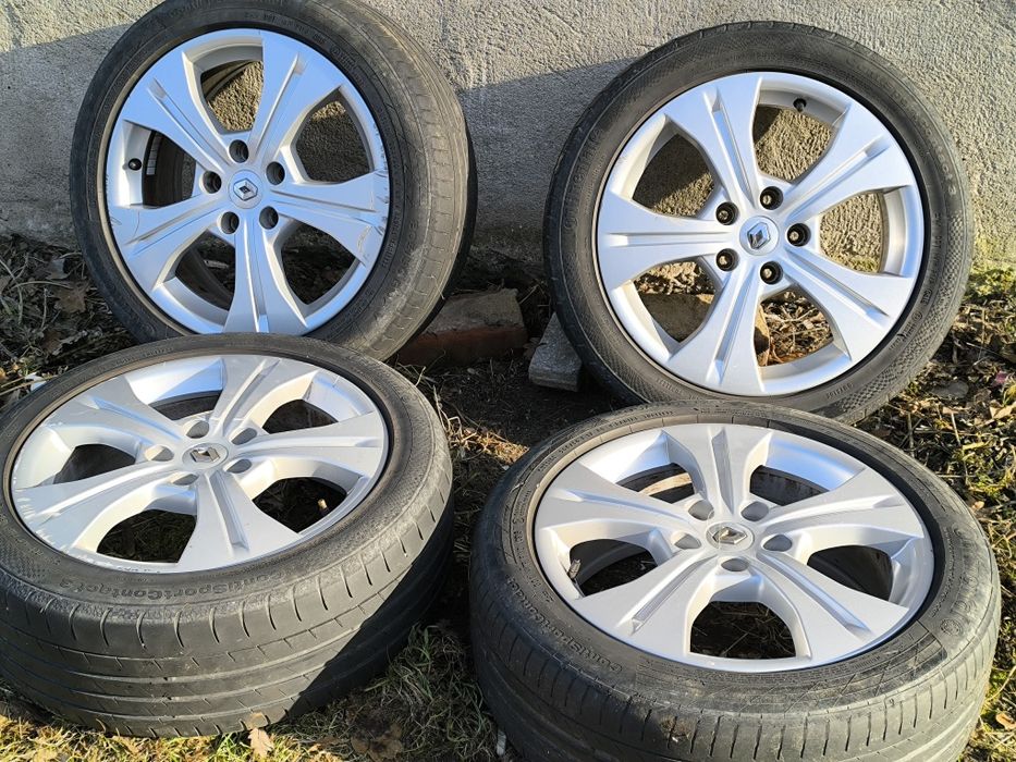 Roti/Jante Aliaj Renault Megane 3  anvelope Continental vara 205/50/R
