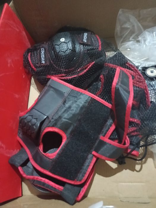 Оригинал ролики Caugar черного цвета с гарантией