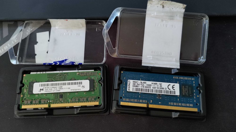 Оперативная память для ноутбуков DDR3 4+2 Gb