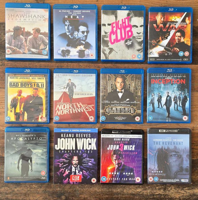 Филми Blu Ray и 4к