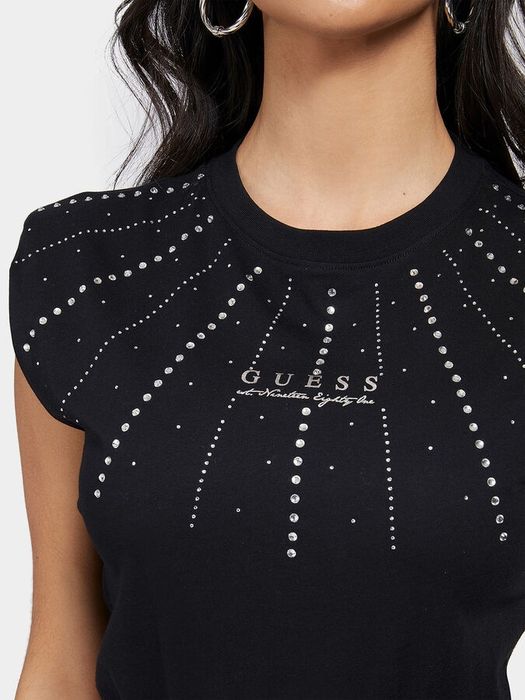 Дамско боди с камъни Guess