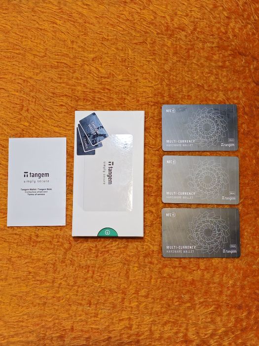 Продавам криптопортфейл TANGEM
