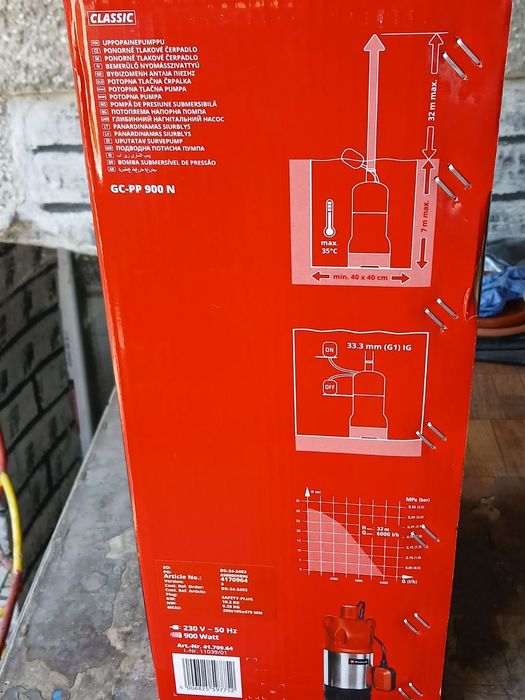 Водна помпа- потопяема
