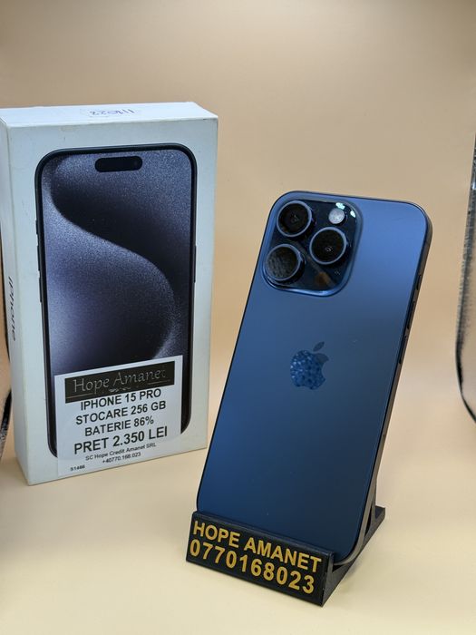 Hope Amanet P7 Iphone 15 Pro 256 Gb