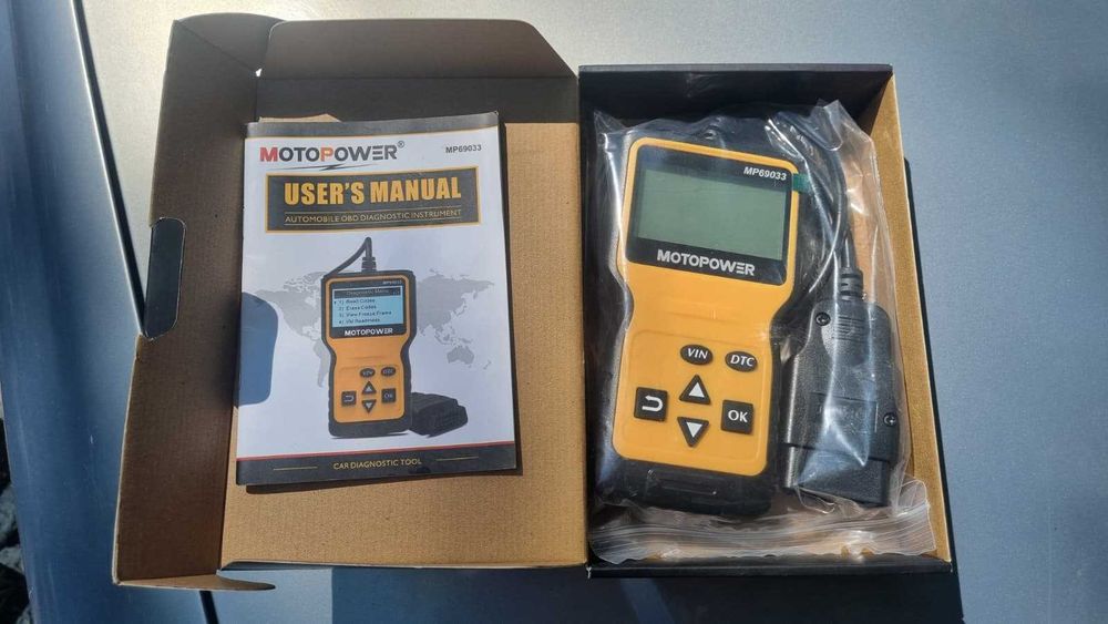 Scanner OBD2 MP69033, diagnoza auto CAN