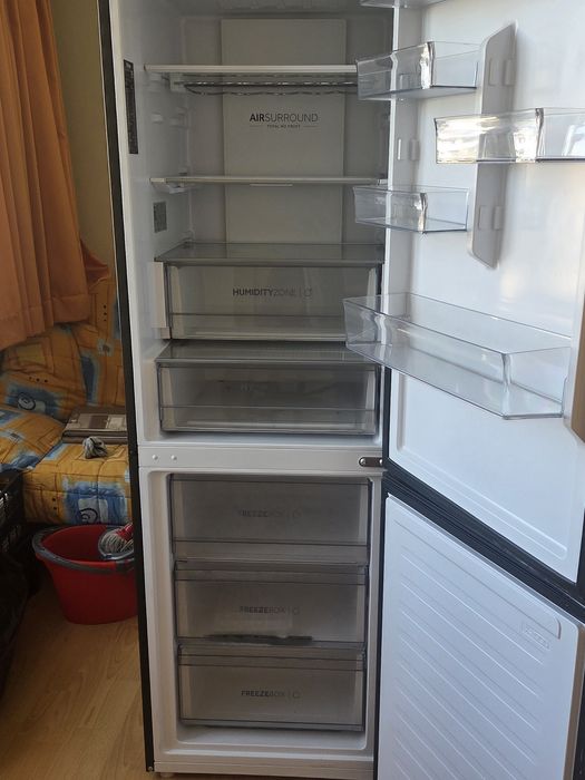 Продавам хладинк Haier HDPW 5618 DNPD -185 см -почти нов