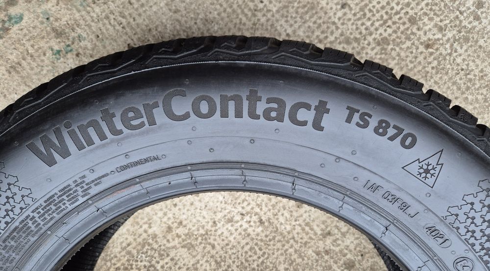 Set 4buc 195/65 R15 91T Continental WinterContact TS870 M+S iarnă