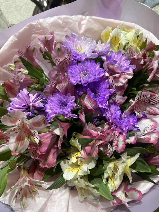 Цветы свежие,новые