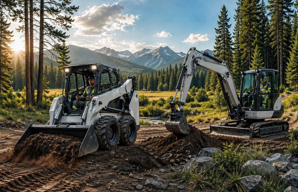 Погрузчик с бортовым поворотом SKID STEER LOADER# BOBCAT # БОБКЭТ