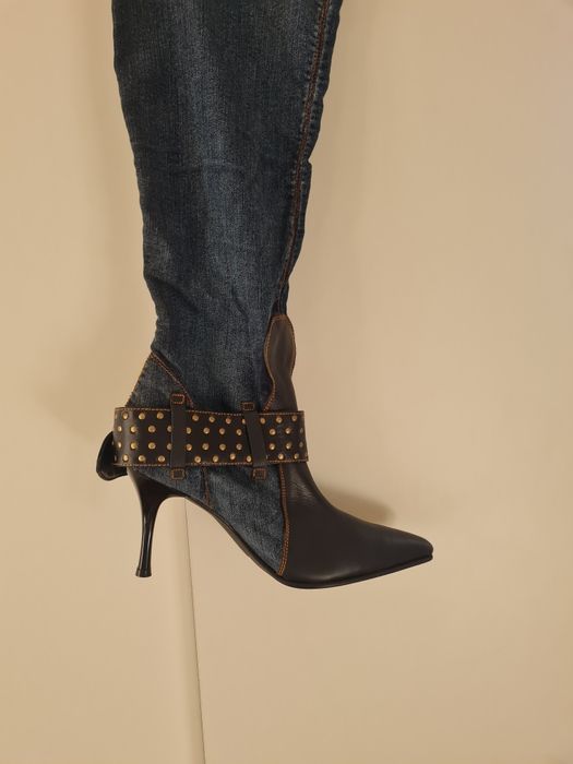 Летни дънкови ботуши