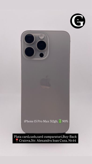 iPhone 15 Pro Max 512gb |•| G Store Mobile