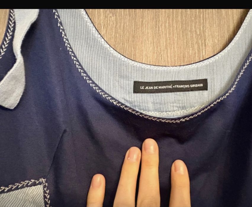 rochie Le Jean de Marithé + François Girbaud din mix de matase