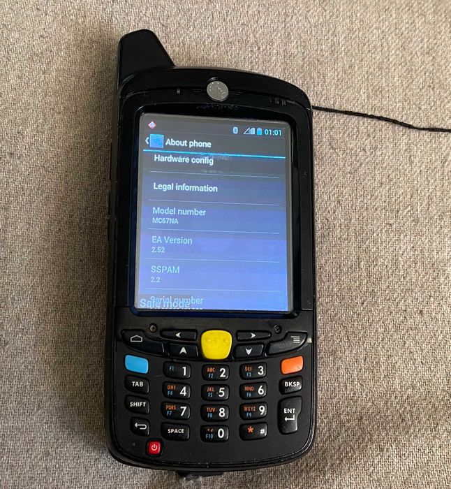 Terminal mobil cu cititor coduri 2D Motorola Zebra MC67 Android - 4G