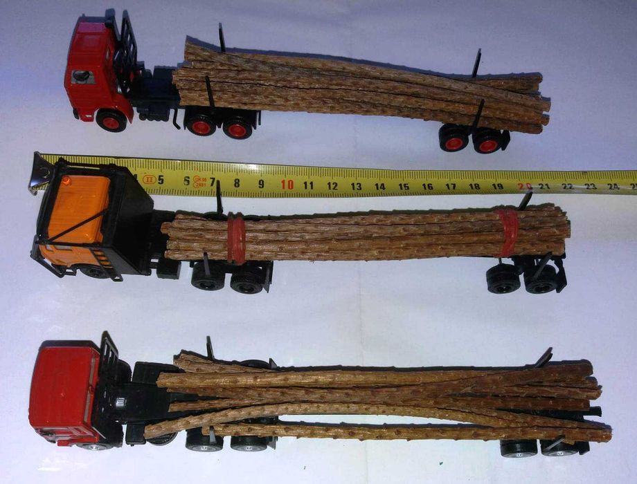 Vand 2 machete cap tractor +peridoc transport busteni,  1:87,Ho,Herpa