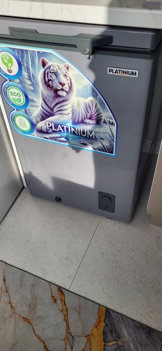Морозильник Platinium PLF-150S 95 л серебристый