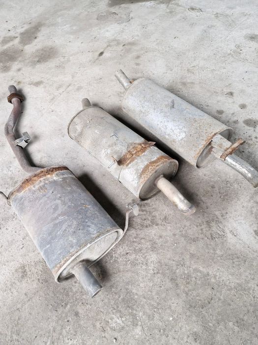 BMW e36 глушитель на BMW e36