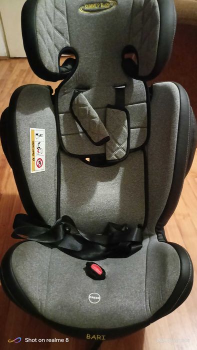 Scaun auto pt copii cu prindere Isofix si rotire 360 grade