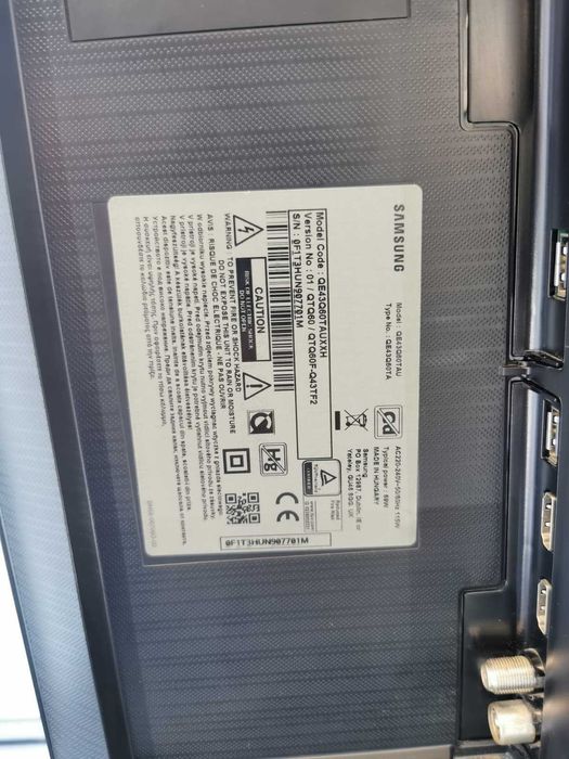 Televizor Samsung QLED Smart 43 Inch 108cm (Ag8 Tudor1/B74823) – Garantie 2 Ani!